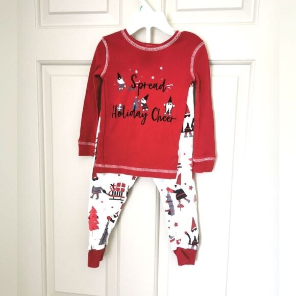 2/$15 Jingles & Joy cotton pajamas 2T - Picture 1 of 6